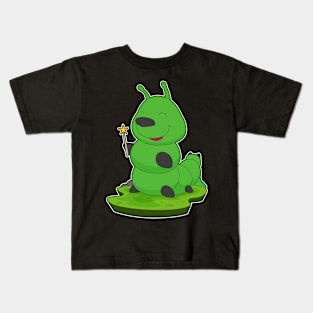 Caterpillar Wizard Magic wand Kids T-Shirt